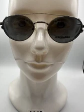 New Vintage Revolution Eyewear With Sun Shade RE073 Pewter 45 19 140