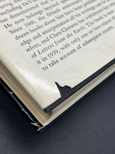 Mark Twain Letters From The Earth 1962 Bernard DeVOTO Vintage Dust Hardcover - Picture 15 of 16