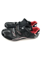 Bontrager Cycling Shoes Men Size 12 - Inform Silver Series Carbon Straps, Clips