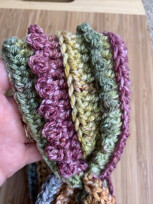 Crochet Headband Made By Me Multi Color Handmade | eBay