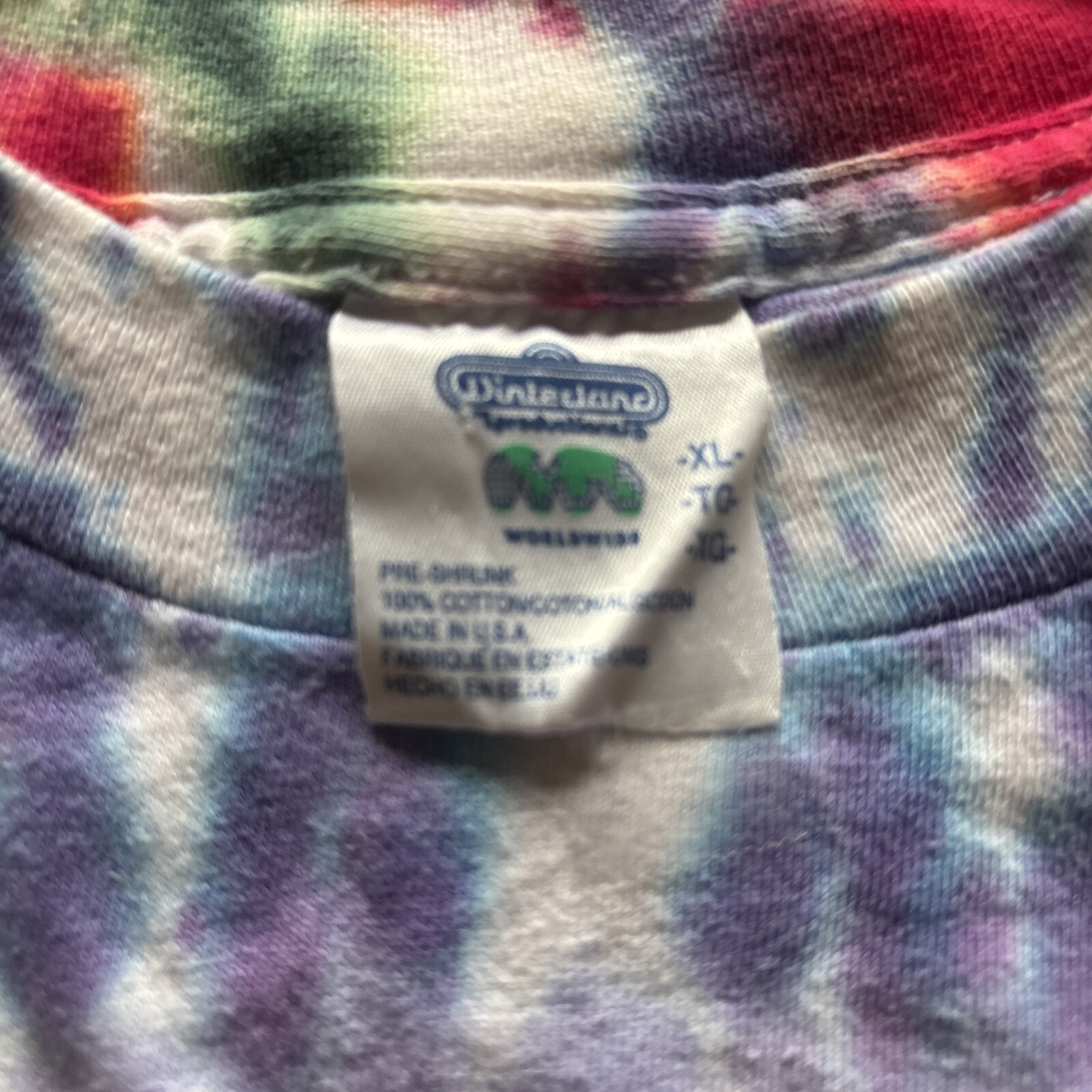 ALTRA T shirt altre marche WINTERLAND LED ZEPPELIN fascia XL cotone multicolore VINTAGE