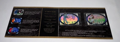 1996 Upper Deck UD SPx Football Promo Sample Joe Montana Dan Marino