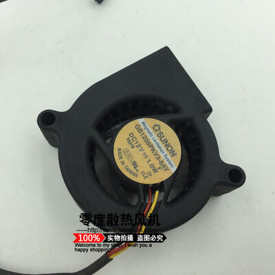 2pcs SUNON GB1205PKV3-8AY 5020 12V 1.0W Blower Notebook CPU Cooler Cooling Fan