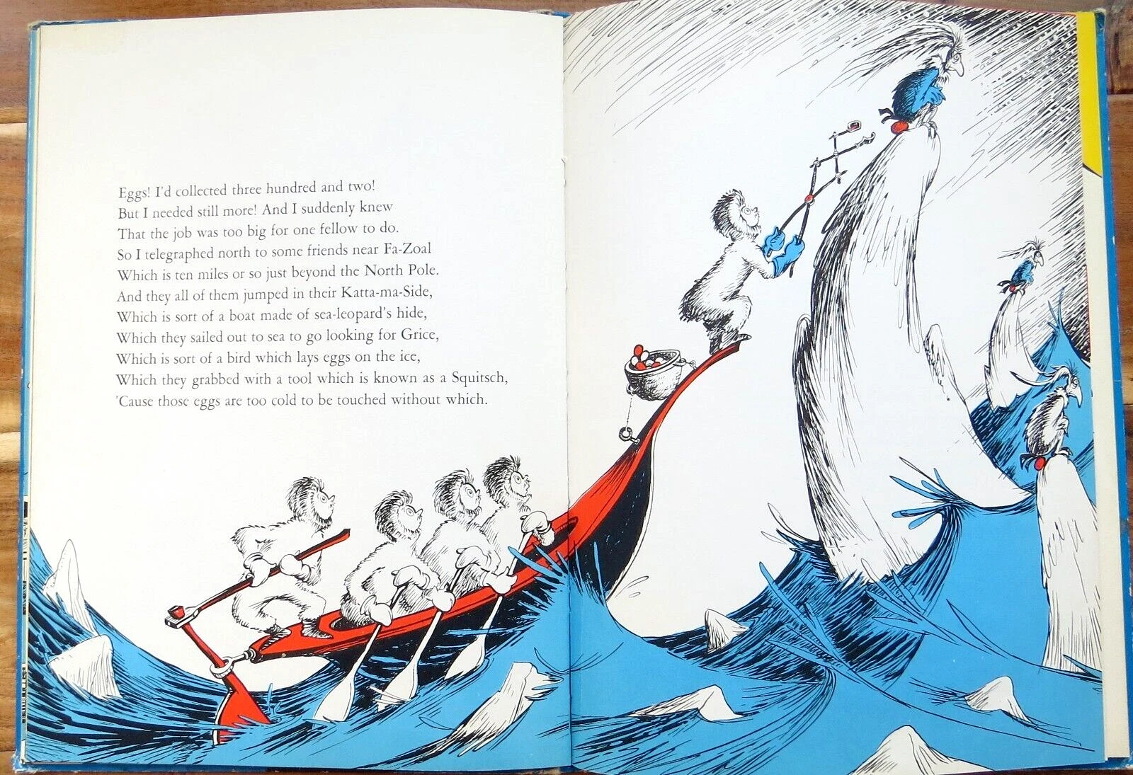 SCRAMBLED EGGS SUPER! By Dr. Seuss 1953 Hardcover Vintage Children's Book BANNED - 画像2/16