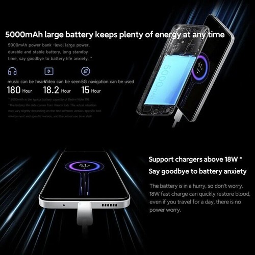 Xiaomi Redmi Note 11R 5G 128GB 5G Unlocked Android Global Smartphone New Sealed - Picture 7 of 14