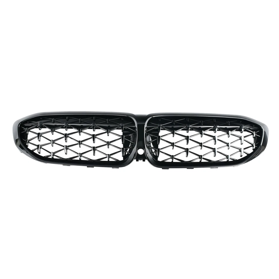 Parrilla delantera negra brillante para BMW G20 330i M340i 2019-2022 Foto 2 de 4