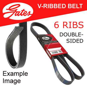 Gates 8 Rib Belt Chart