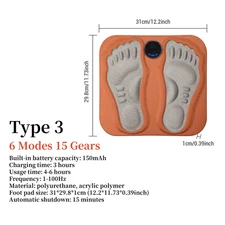 Foot Massage Pad Improve Blood Circulation Calf Edema Muscle Relaxation Relieve 