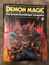 DEMON MAGIC THE SECOND STORMBRINGER COMPENDIUM 2103 RPG ROLE-PLAY 1985 BOOK