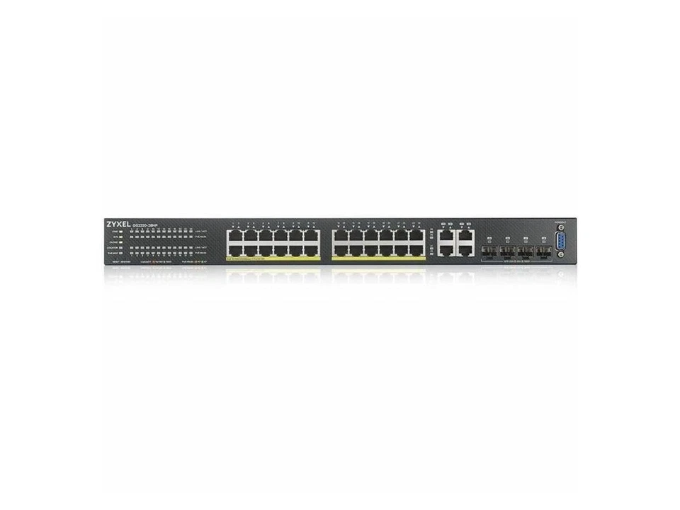 ZyXEL GS2220-28HP GS2220-28HP 24-Port Gigabit L2+ Managed and Nebula Pro Cloud - Image 2 of 4