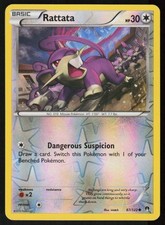 Rattata 87/122 Common BREAKpoint Pokemon Reverse Holo Lightly Played