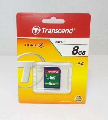 Transcend 8GB Class 4 SD Karte (TS8GSDHC4)