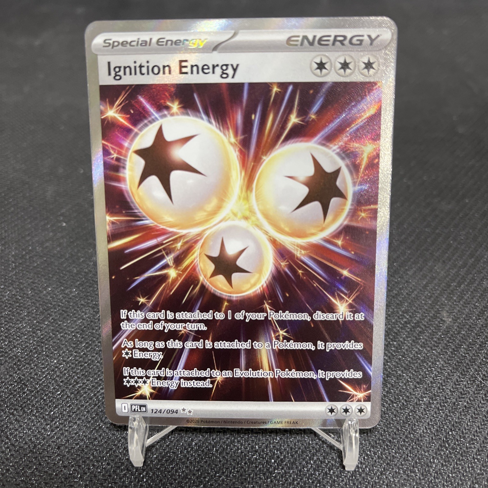 Ignition Energy Holo Ultra Rare ME02: Phantasmal Flames 124/094 pokemon tcg