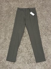 New Look Mens Olive Green Dress Trousers, Siz...