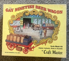 Craft Master Gay Nineties Beer Wagon Master Kit Original Model
