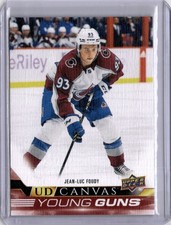 JEAN-LUC FOUDY YOUNG GUNS CANVAS #C376 2022-23 UD EXTENDED [M156]