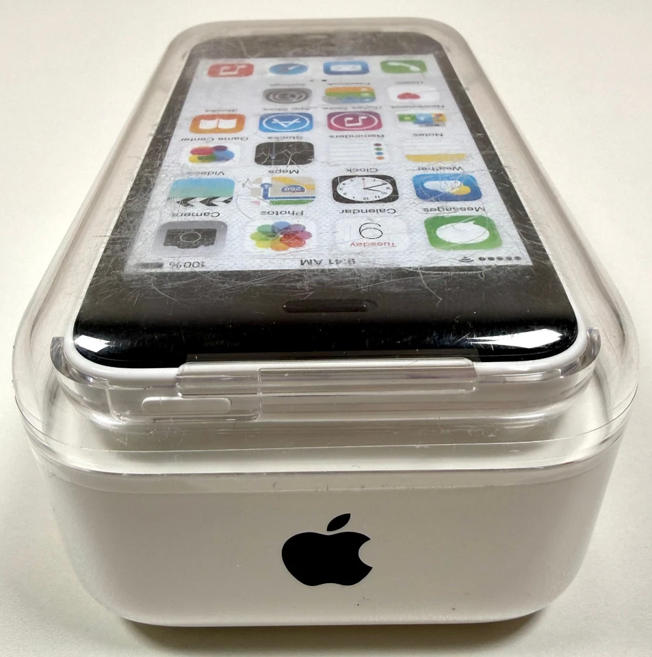 Apple iPhone 5c - 8GB - White - A1456 - iOS 8 - Check IMEI - RARE - NEW Sealed - Image 4 of 4