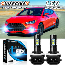 881 LED FOG LIGHT DRIVING BULBS DRL 8000K WHITE BRIGHT 886 889 894