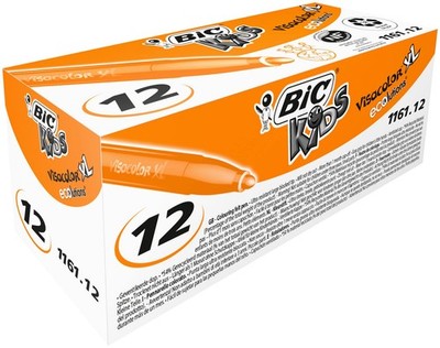 BIC Kids Visacolor XL Ecolutions, Oranje Kleurpennen Orange