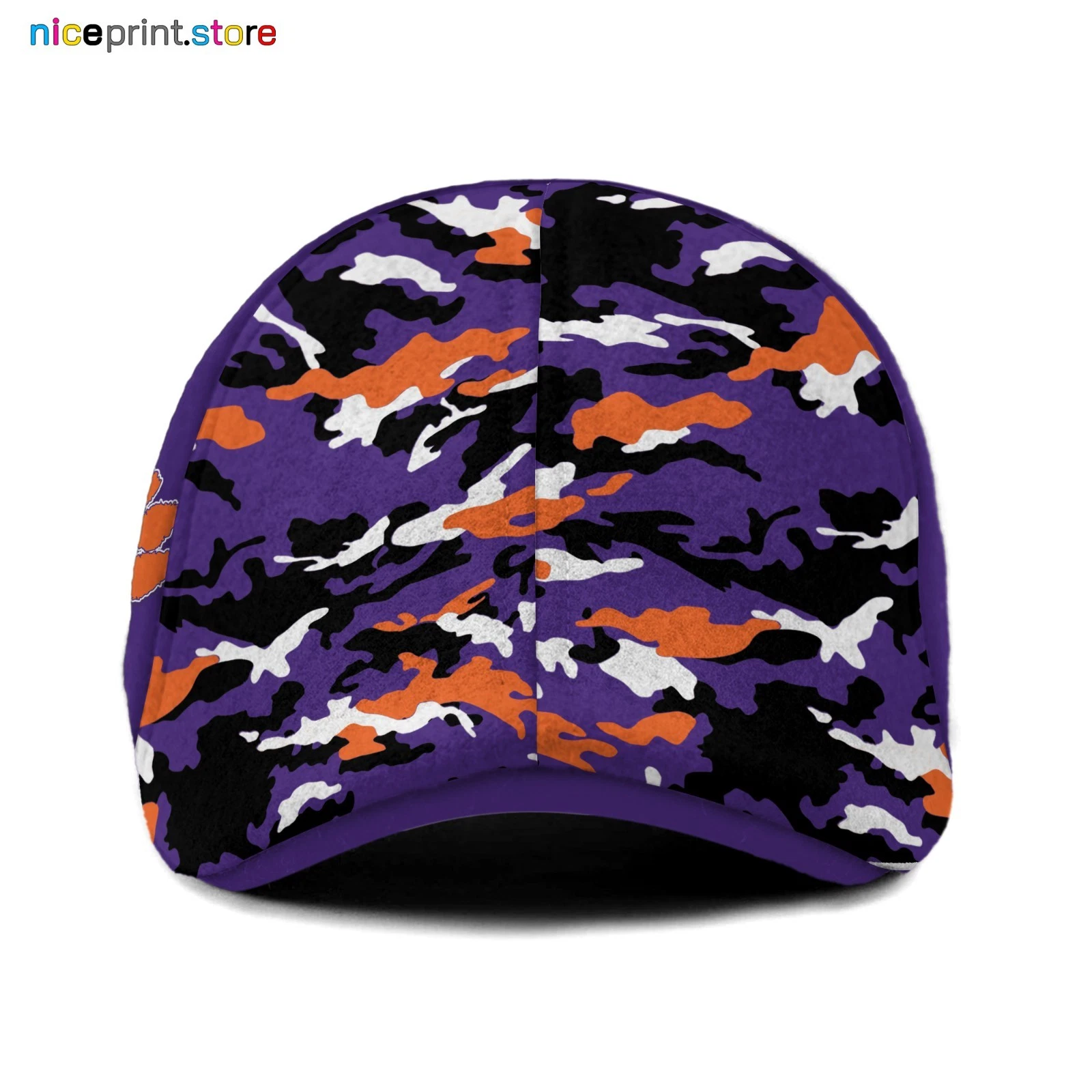 Clemson Team Tigers Ivy Cap 6pannel Hat NCAA Golf Cap NCAA Flat Cap Driver