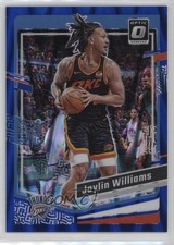 2023-24 Panini Donruss Optic Blue Seismic Prizm 5/249 Jaylin Williams #150 1dy7