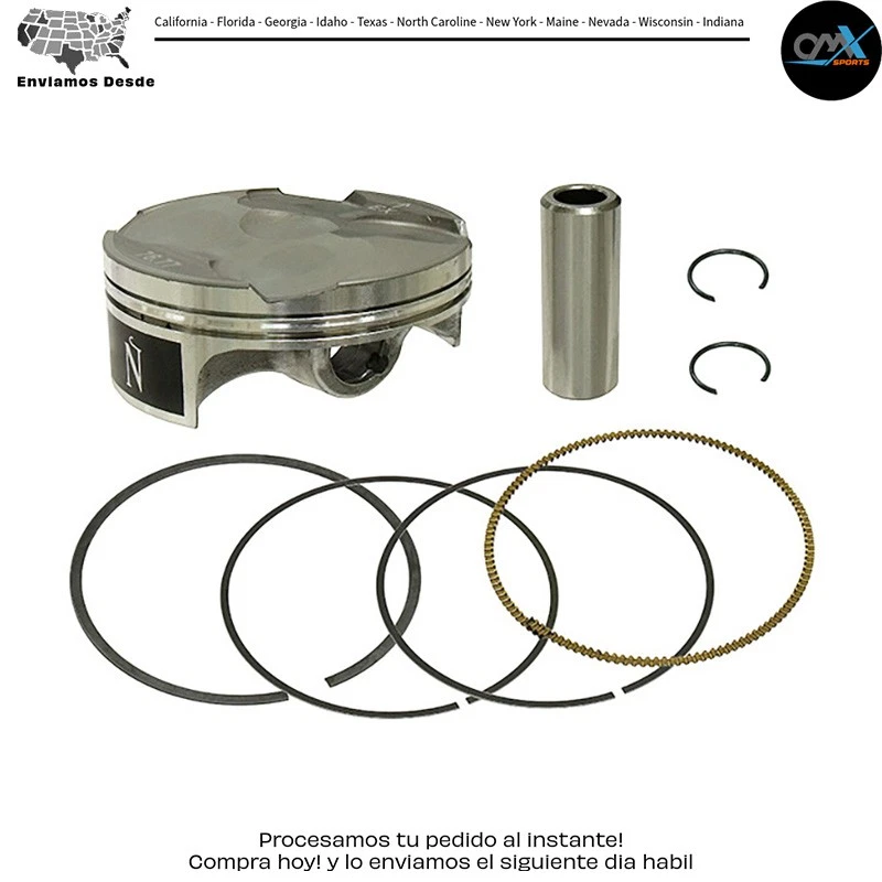 Namura Forged Piston Kit Size B 76.96mm for Kawasaki KX250F Standard