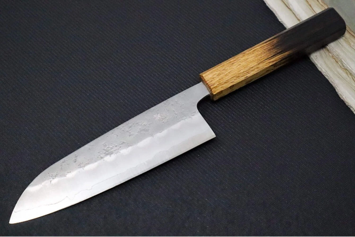 Kikuichi GN Ginsan Nashiji Santoku Knife