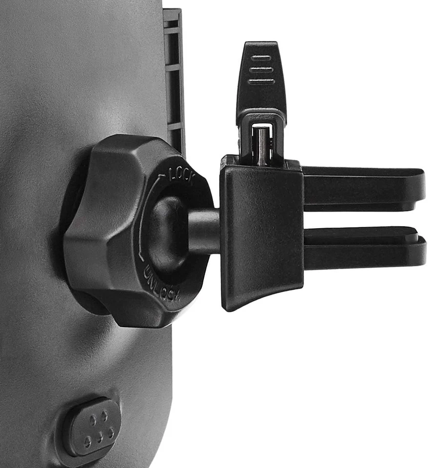 Suporte universal portátil para smartphone Amazon Basics para carro, fácil de cinza - Imagem 4 de 4