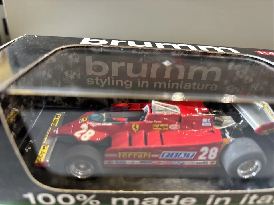 Ferrari 126cx Comprex Gp USA Ovest 1981 Pironi #28 (prove)  - Immagine 2 di 4