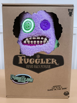 Fuggler FuggGlow - SASQUOOSH - lila lustiges hässliches Monster im Ruhestand - Addo