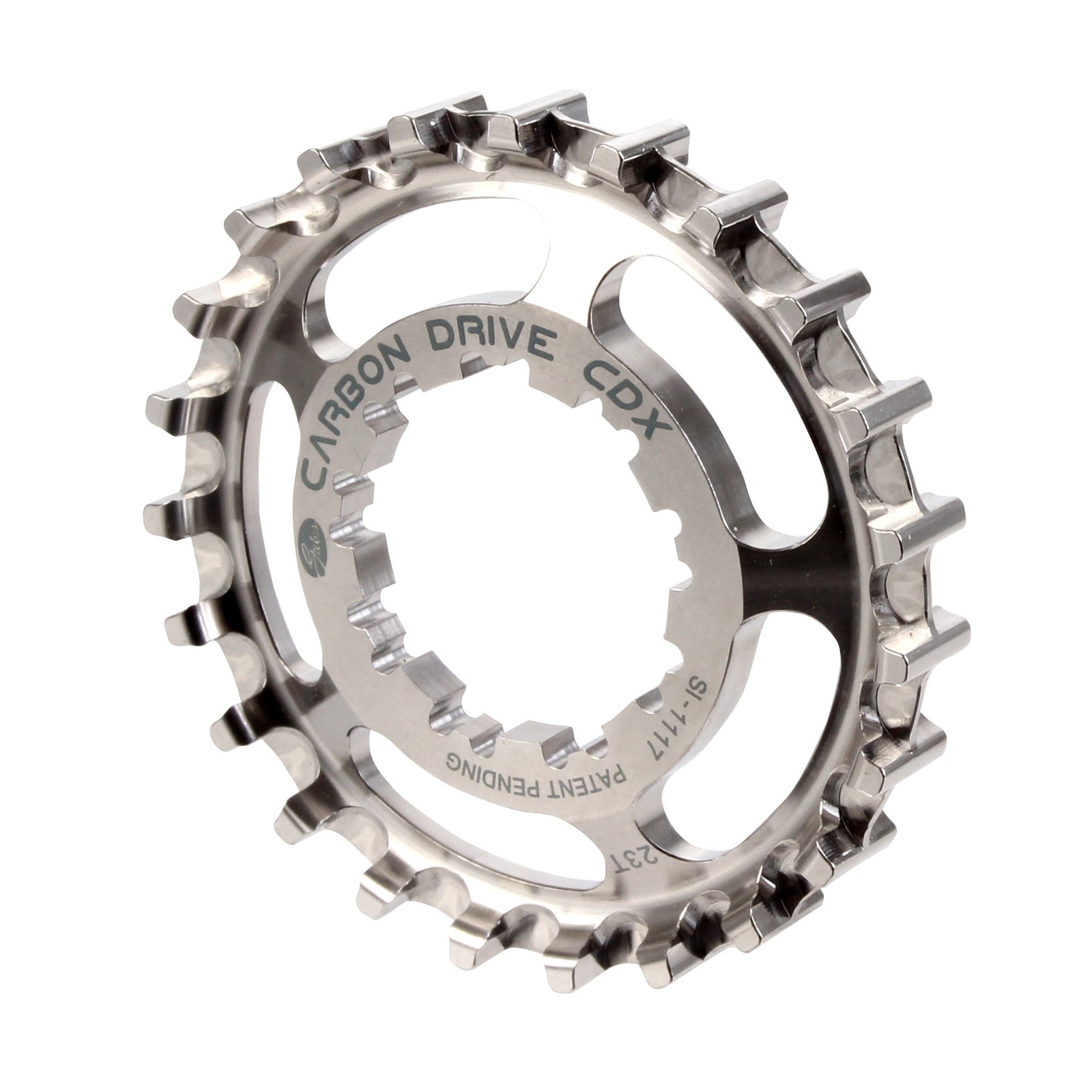 Приводной ремень Gates Carbon CDX Задний 23t Hyperglide с алюминиевой шестерней для велосипеда