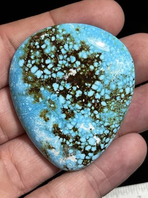 193.5ct Kingman Red Web Turquoise Cabochon High Grade Gem Arizona Big Beauty
