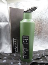 Brumate ReHydration Mini 16oz Matte Hunter Green Water Bottle-NEW IN BOX-