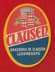 LUXEMBOUGH: CLAUSEN  BEER LABEL SEE SCAN Pack P31