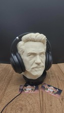 Comic Hero Headphone Stand - Robert Downy Jr Headset Holder - Gift for Gamer
