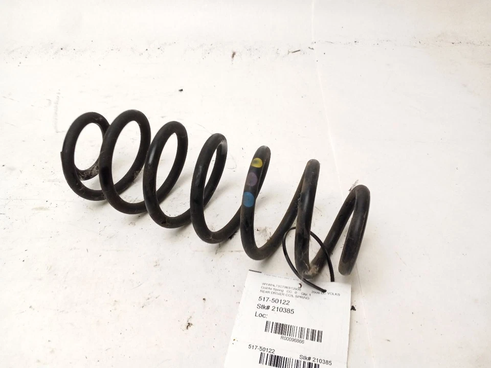 MUELLE HELICOIDAL CONDUCTOR TRASERO para VOLKSWAGEN CC 2009 - 2017 OEM Foto 2 de 4