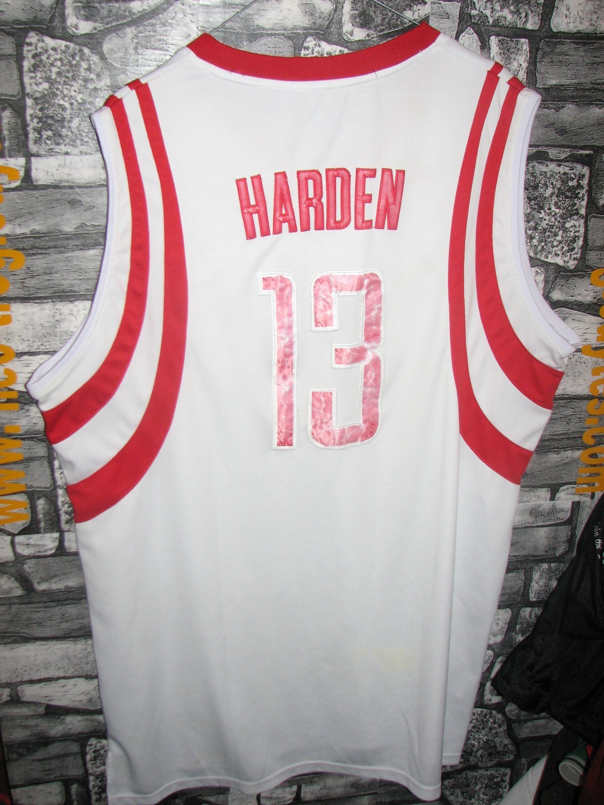 Vintage Houston Rockets #13 Harden NBA basketball vest '90s by Adidas
