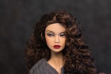 integrity toys OOAK Repaint Poppy Parker Custom Art Doll Head