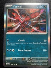 Yveltal 088/132 Rare ME01: Mega Evolution NM Not GameStop