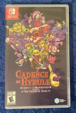 CADENCE OF HYRULE CRYPT OF THE NECRODANCER Nintendo Switch Game w/ Case