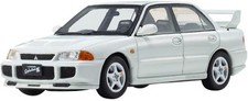Kyosho Original 1/43 Mitsubishi Lancer Evolution III White Finished Product