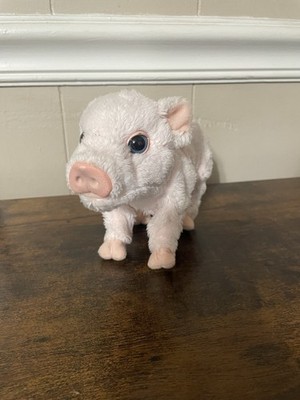 Hasbro 2006 FurReal Friends Newborn Piglet Animated Plush Pet Toy Don t Not Work