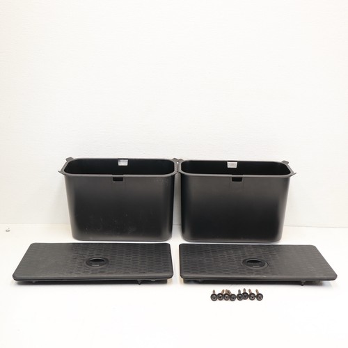 2009-2018 Dodge Ram 1500 2500 3500 Floor Storage Cubby Bin Lids Inserts w Screws
