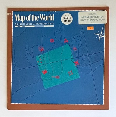 Map Of The World - An Inch Equals A Thousand Miles (Atlantic, 1989, US 12'' EP)