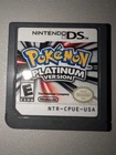Pokémon Platinum Version Nintendo DS Authentic Cartridge Only Tested Works