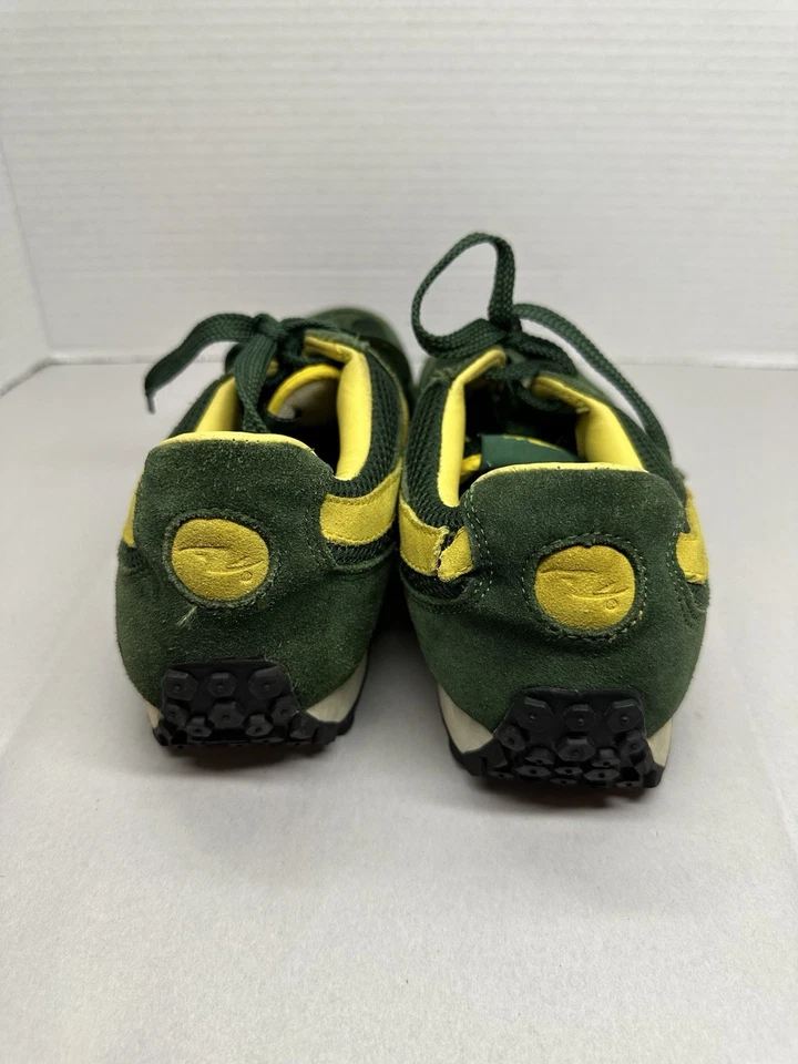 Zapatillas Tenis Farrah Ligeras Empacadoras Athletic Works Verde+Dorado 9 Foto 4 de 4