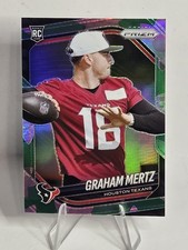 Lotus Flowers RC /18 2025 Prizm Graham Mertz #392 Texans Badgers Gators Rookie🔥