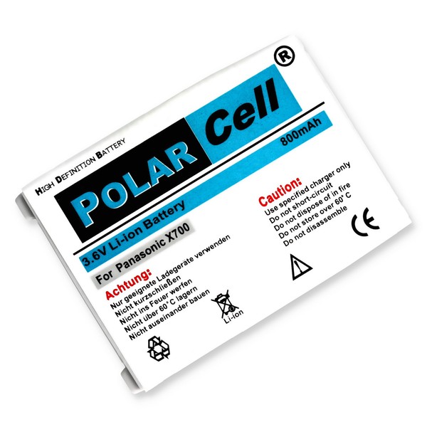 Polarcell Akku FüR Panasonic X700 X701 EB-BSX700 800Mah Batterie Accu Acku-image