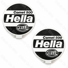 Pair of HELLA Comet 500 Spot Lamp Covers