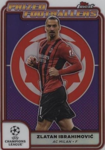 2024-25 PANINI DONRUSS FIFA KABOOM! #25 ZLATAN IBRAHIMOVIC PSA 9